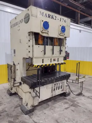160 TON SUTHERLAND MODEL #FTP-160 GAP PRESS, STROKE 7.87", new 2000: STOCK #20720