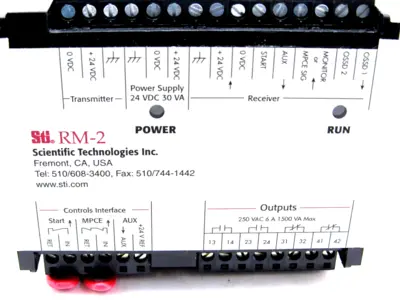 NEW SCIENTIFIC TECHNOLOGIES INC. 43776-0010 STI SAFETY DNI RELAY RM-2 437760010