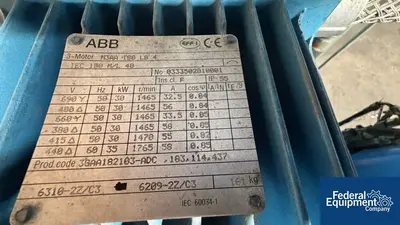 Used Thyssenkrupp Krupp HF Technolab Internal Rotor Mixer, Mdoel GK 1.5E High Intensity Mixers Ohio US | Federal Equipment Company #1512749