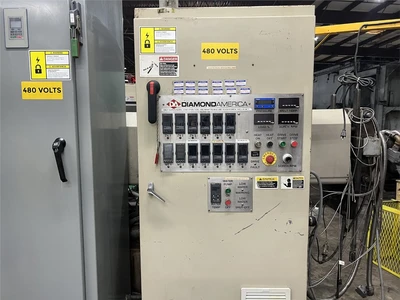 4.5" Diamond America Extruder, 32:1 L/D, 200 HP