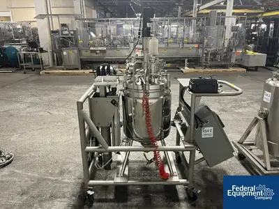 USED Pope Scientific 50 Liter Pope Bioreactor, 316L S/S, 100/100#