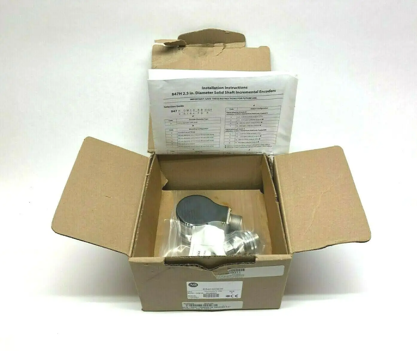 New | in-Stock Allen-Bradley 4.5-5.5 VDC, 500 PPR Encoder Encoders Michigan US | Maverick Industrial Sales #1453907