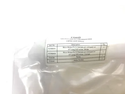 Solution 99 Q70099 Heavy Duty PTO Kit Connectorized Accessory Harness LMU 4200