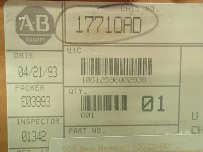 Used ALLEN BRADLEY 1771OAD PLC Input & Output Ohio US | HGR 24 #879918