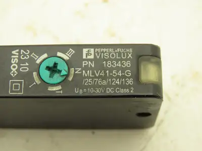 Pepperl+Fuchs MLV41-54-G Visolux Photoelectric Proximity Sensor Retroreflective