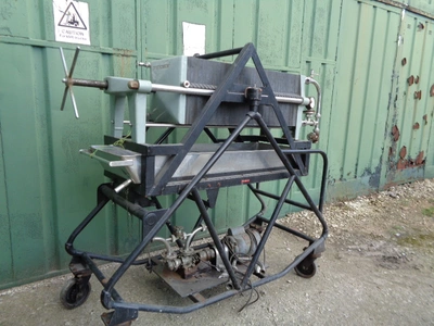 British filter filter Press 390 mm Square 36 plates