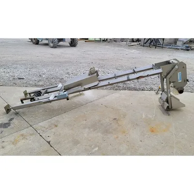 Used Smalley 11'-3" DG Vertical Bucket Lift Plastic Conveyor [PARTS]
