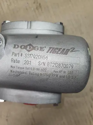 New | in-Stock TIGEAR TIGEAR-2 STAINLESS HOUSING RIGHT ANGLE WORM GEAR REDUCER SS17Q20H56 *NEW NO BOX* 56C FRAME SIZE Speed Reducers | ND Industrial Surplus #1225363