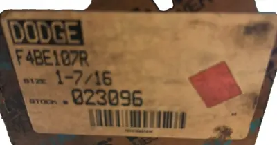 NEW DODGE F4B-E-107R SQUARE ROLLER BEARING 1-7/16" 023096 F4BE107R