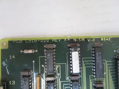 USED MODICON C916-000 16 BIT CPU BOARD C916000