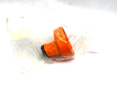 NEW OILSAFE MULTI-PURPOSE STORAGE LID, 48MM OPENING, ORANGE