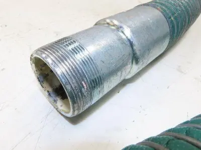 Novaflex Uni-Chem PG Flexible Chemical Transfer Hose 316 Stainless 2" NPT x 12'L