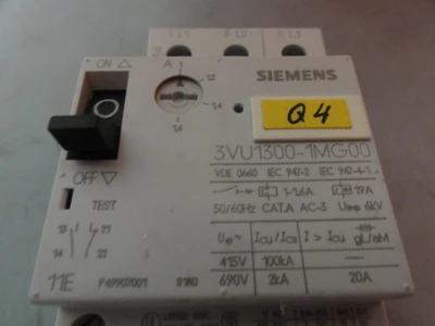 USED SIEMENS 3VU1300-1MG00