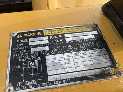 Used CATERPILLAR DP80 Internal Combustion Forklifts: Pneumatic Tire Texas US | 4K Lift Co #1503957