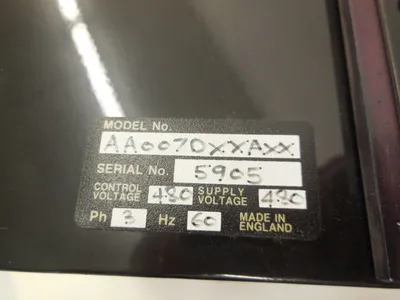 ELECTRON BSL AA0070XXAXX SOFT START 3 PHASE 60 HZ 480V