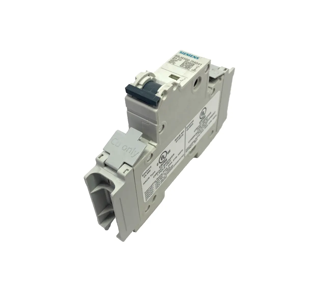 5SJ4102-7HG41 | Siemens  Miniature Circuit Breaker 240V 14kA, 1-Pole, C-Trip, 2A - New Other