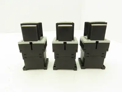 Siemens 3RT1015-1BB41 Motor Starter Contactor 24V Coil 5Hp 600V Lot of 3