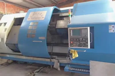 USED 2007 VANTAGE EXPLORER SA45-V22/2200 CNC BIG BORE LATHE