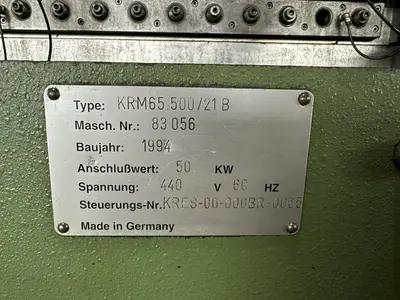 Used 1994 KOHLER KRM 65.500/21B LEVELER Stock # 14283 Levelers Connecticut US | Machinery International LLC #17169