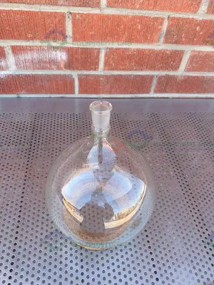 Used POPE SCIENTIFIC 5000 ML SINGLE NECK ROUND BOTTOM FLASK Glassware - Other California US | Equipment Lab #1556646