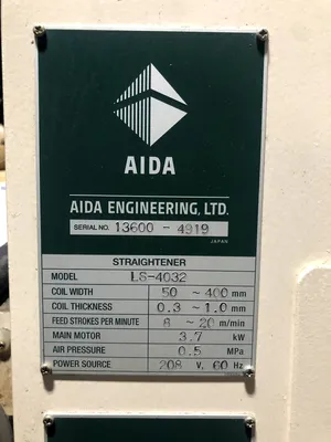 USED AIDA PRESSES LS-4032