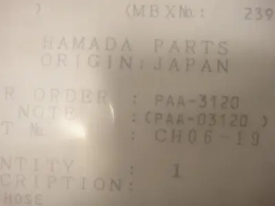 USED HAMADA CH06-19