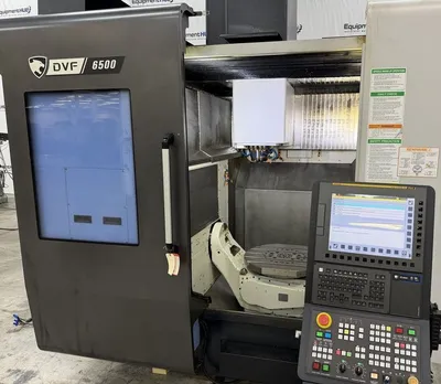 Used 2022 DOOSAN DVF 6500 Vertical Machining Centers (5-Axis or More) Illinois US | USED CNC #1377253