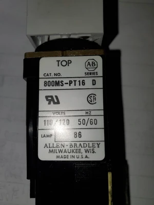 USED Allen Bradley 800MS-PT16 D