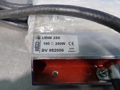 Used RED UBW 250 Resistors Ohio US | HGR 24 #751812