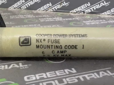 6C Amp Cooper NX Power Fuse Refill FA2A6 5.5kV Surplus