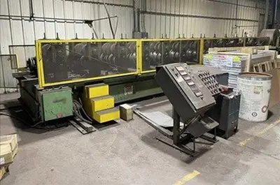 30" x 4" 12 Stand Bradbury Rollforming Line