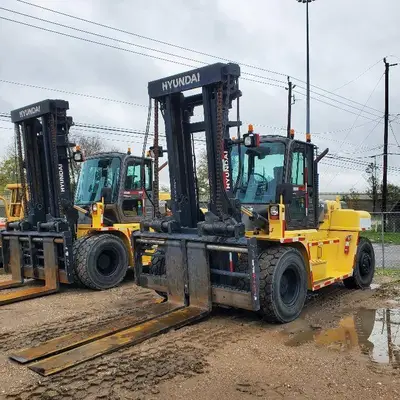 Used 2013 HYUNDAI 160D-7E Internal Combustion Forklifts: Pneumatic Tire Illinois US | Somerset Equipment Sales #1546227
