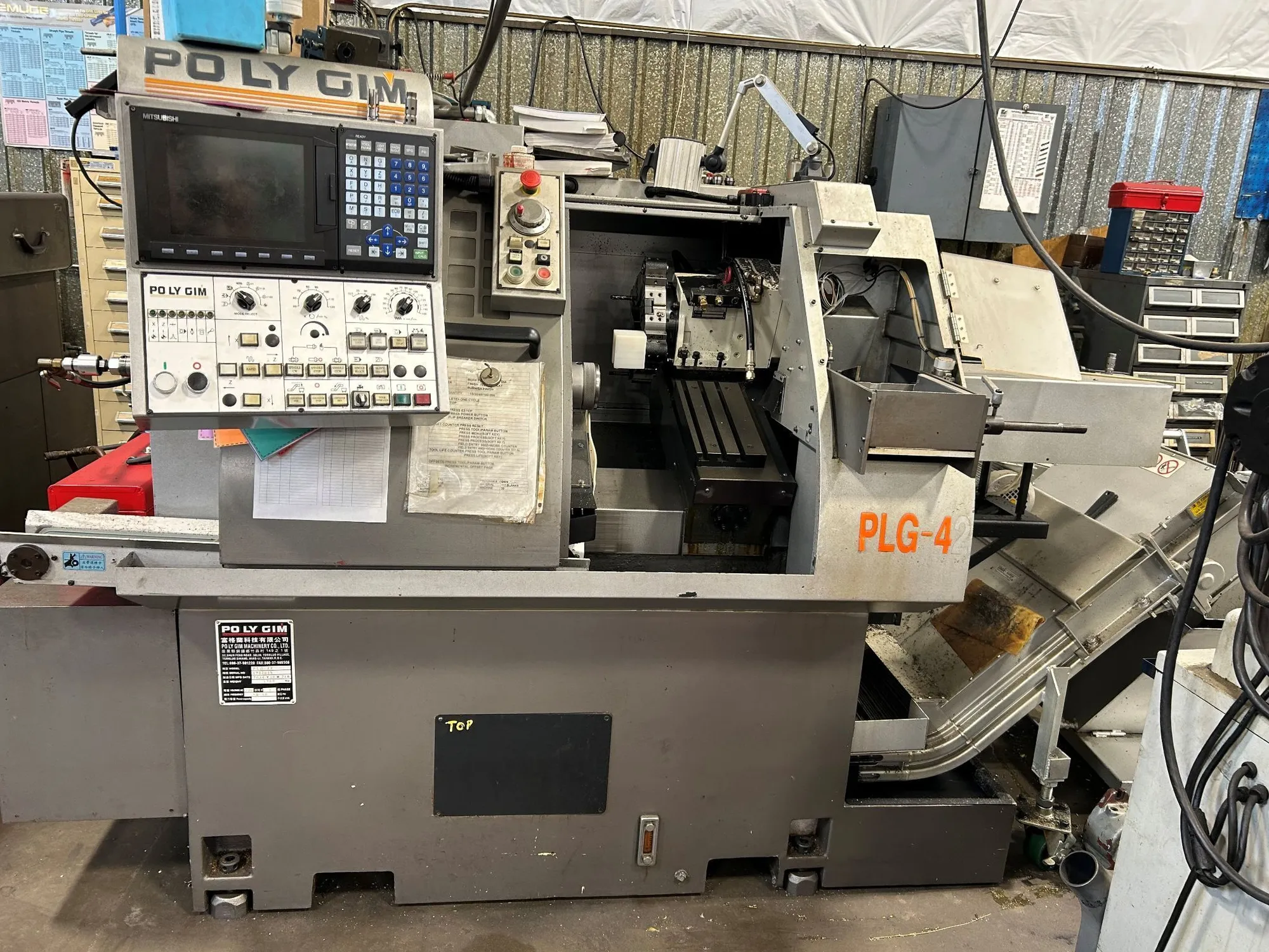 Used 2014 PoLyGim (Eurotech) (Cubic) PLG-42 CNC Lathes Colorado US | Machinery Resources International #1318793