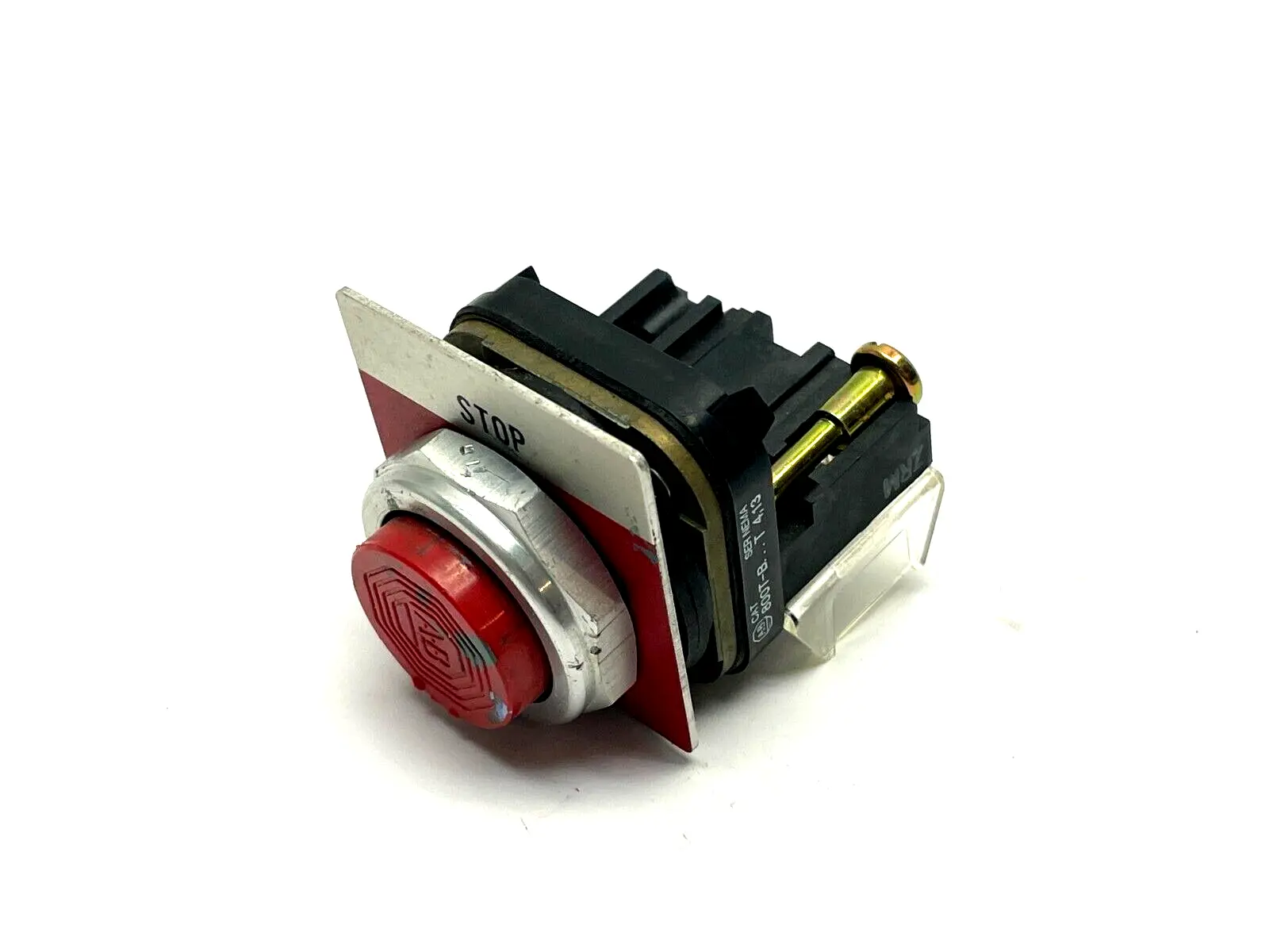800T-B6 | Allen Bradley  Ser. T Pushbutton Switch w/ 800T-XA Contact - Used