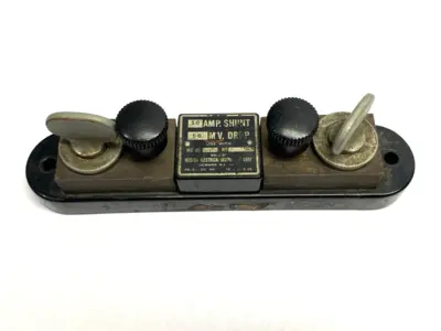 Weston Amp Shunt 10A 50mV Drop - Used