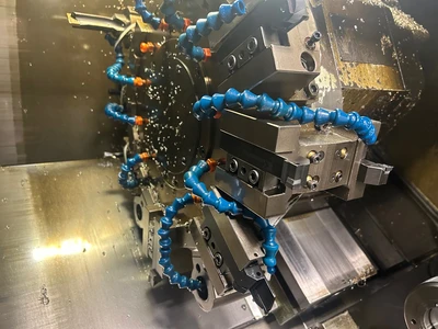 2003 Eurotech E42 SL Sub Spindle Live Tool Turning Center