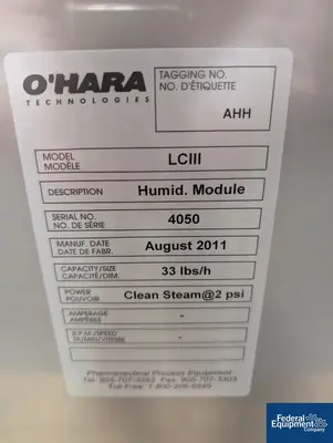 USED O'HARA 36" O'Hara Labcoat Coating Pan, Model LC3