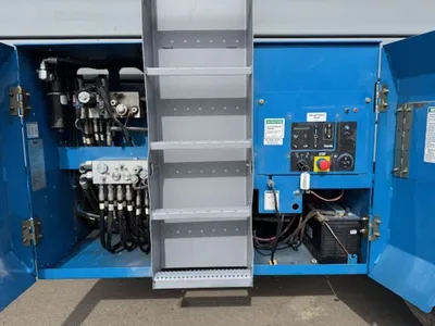 Used 2012 GENIE GS-5390RT ROUGH TERRAIN SCISSOR LIFT Scissor Lifters Alberta CA | Adcock Equipment #1418050