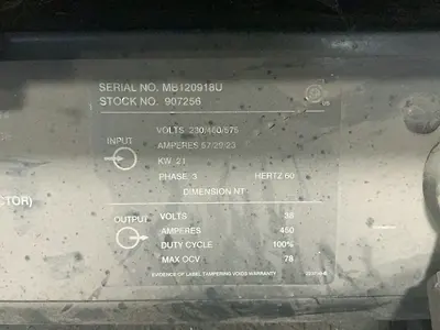 Used MILLER DIMENSION NT450 Mig Welders Ohio US | HGR 24 #1441276