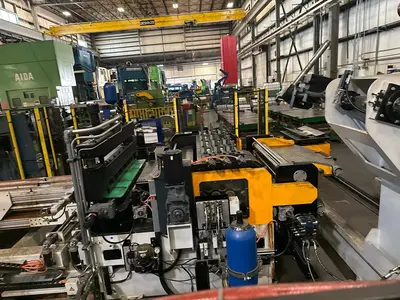 Used 2012 AIDA TMX-S2-12000 Straight Side Presses Michigan US | Midwest Press and Automation #1421980