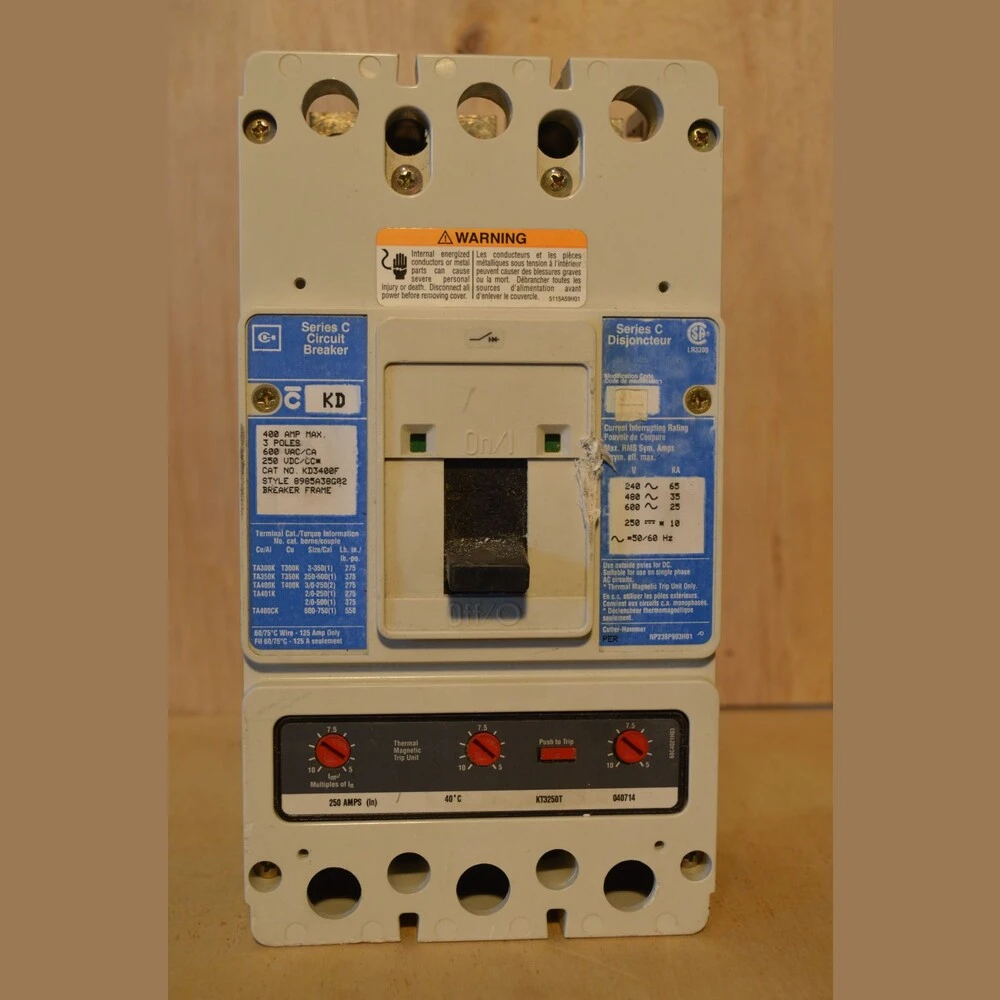 Cutler Hammer 400 AMP Breaker