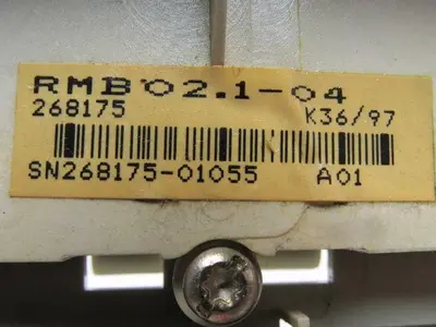 Rexroth Indramat RMB02.1-04 4  Slot Chassis Unit Rack Base