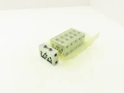 DropsA SX1-20 Modular Lubricator Divider Valve Block 1/8" BSP Lot of 6