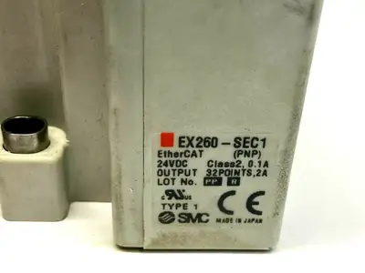 VV5QC11-05MMSDA | SMC  1000 Series EtherCat Manifold w/ Valves - Used