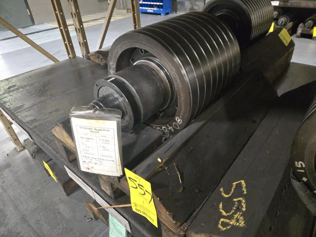 (1) OD Grind Drum Spindle