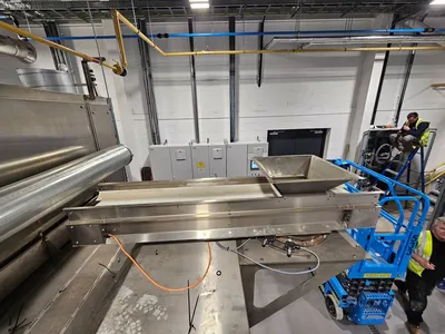 USED MITCHELL 580kg/h 1.4m Band Dryer