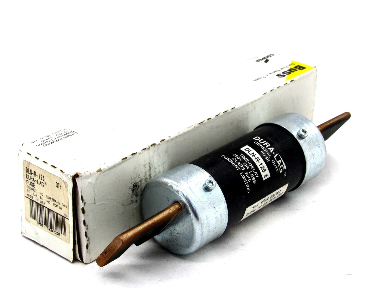 NEW COOPER BUSSMANN DLN-R-125 FUSE DLNR125