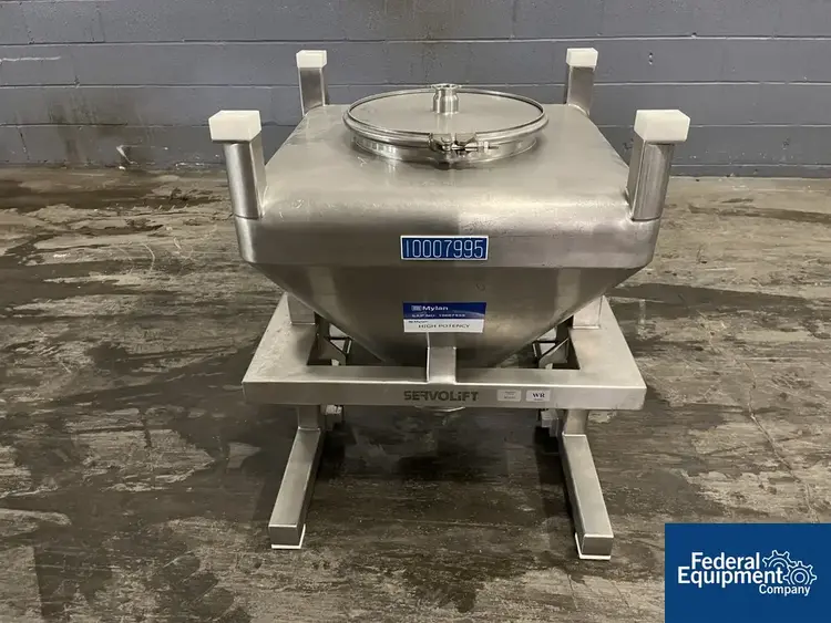 Used Servolift 150 Liter Servolift Bin, S/S Bins Ohio US | Federal Equipment Company #126914
