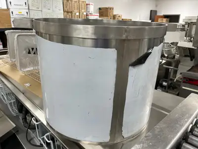 New | in-Stock Falcon Restaurant Supply New 180qt Stainless Steel Stock Pot with Drain Cooking Kettles Illinois US | Falcon Restaurant Supply #1376236