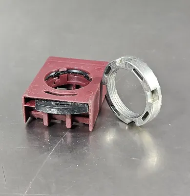 GE P9SSMZ5N Knob Selector Switch Square Plastic Body Black Loc 4E-13